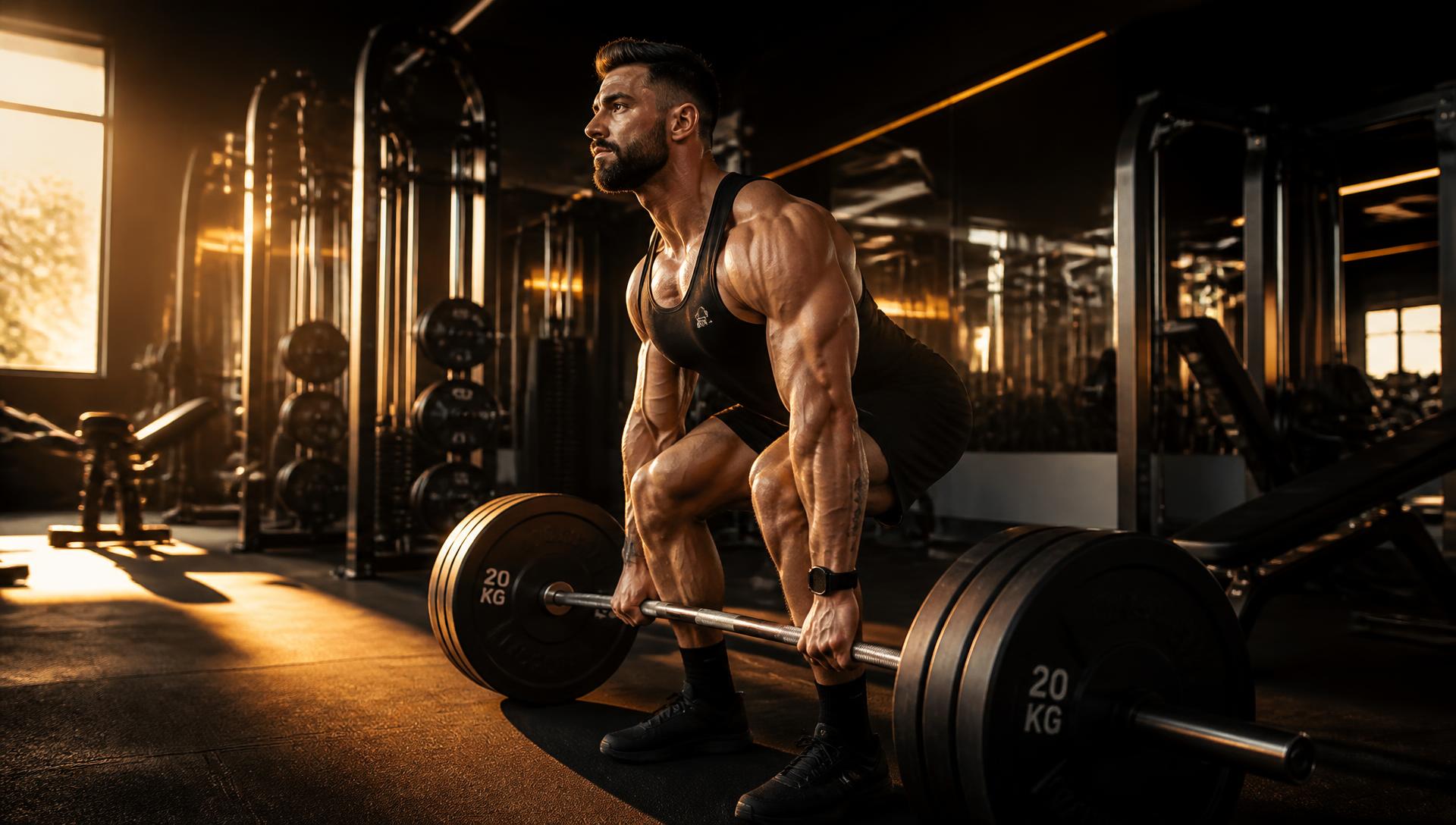 Treino de musculação na Basic Fit Academia em Caldas Novas